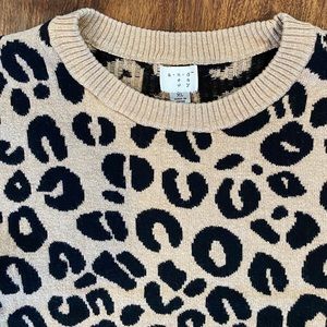 A NEW DAY for TARGET |  leopard print sweater